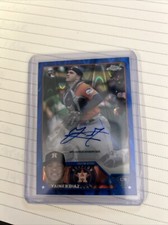 2023 Topps Chrome Update Series - Autographs Blue RayWave Refractor #AC-YAD...