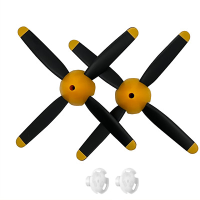 4-blade Propeller 2pcs ,  for Volantexrc Brushless Plus P-51 RC Plane