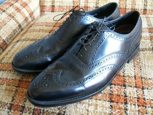 florsheim black wingtips