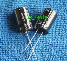20pcs 2200uF 25V 105 C Radial Electrolytic Capacitor 13x21mm