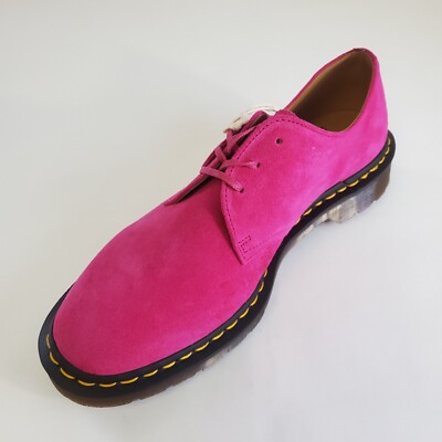 Dr. Martens 1461 C.F. Stead Pink Buck‎ Suede Oxfords Mens US 9 Made in England 1461 Made in England Buck Suede Oxford Shoes in Pink | Dr  main image 4
