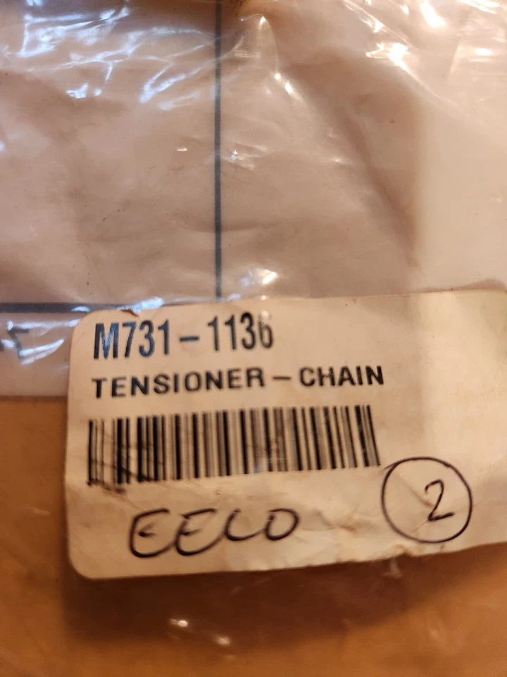 (2) PACK ORIGINAL OEM NOS NLA MTD NÚMERO DE PIEZA 731-1136 TENSOR - CADENA [4436E] Foto 3 de 4