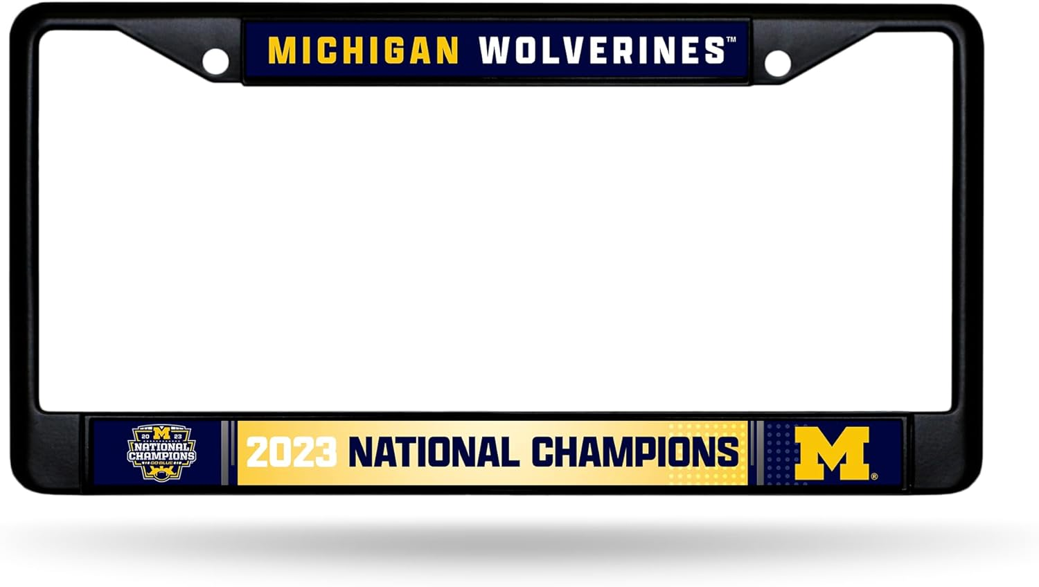 University of Michigan Wolverines 2023 National Championship Black Long Lasting