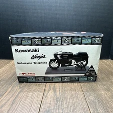 VTG Telemania Kawasaki Ninja BLK Motorcycle Telephone Horn Ringer & Lights Flash