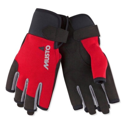 Musto Sailing Essential Kurzfingerhandschuh Größe XXL rot B9