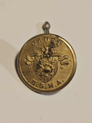 1923-1948 West Point Cadet U.S.M.A. 7/8 BRASS Uniform Coat Button H.V. Allien