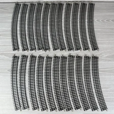 HO Scale IHC Mehano Curved Track Lot 22 Sections R 18" 30 Deg Slovenia Used