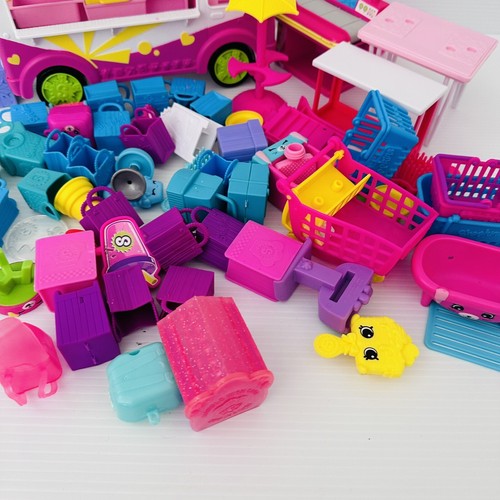SHOPKINS - Ice Cream Truck & Shop Store + Accessories - Girls Toys - BULK LOT - Picture 7 of 12