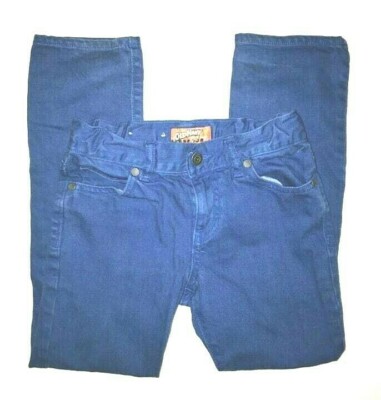 Old Navy Boy's Jeans Skinny Stretch Ajuste Waist Blue Pants Size Regular 