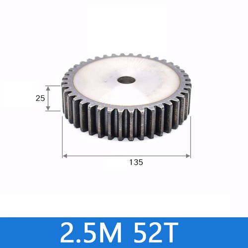 Engranaje de piñón Spur Gears 2.5 Mod engranaje de transmisión 12-100 dientes 45#engranaje plano de acero - Imagen 53 de 72
