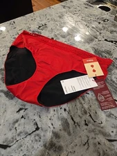 NWT THINX Modal  Period Panty Underwear Size 4XL super Absorbency Red hip hug
