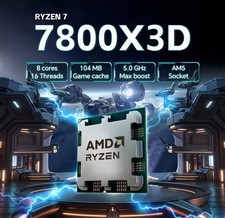 Image of AMD Ryzen 7 7800X3D 4.2 GHz 8-Core 16-Thread CPU | AM5