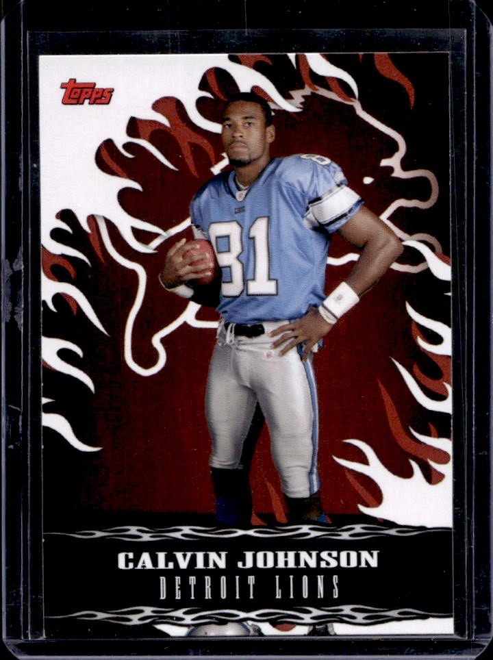 Calvin Johnson Topps Wal-Mart Red Hot Rookies #2 Base