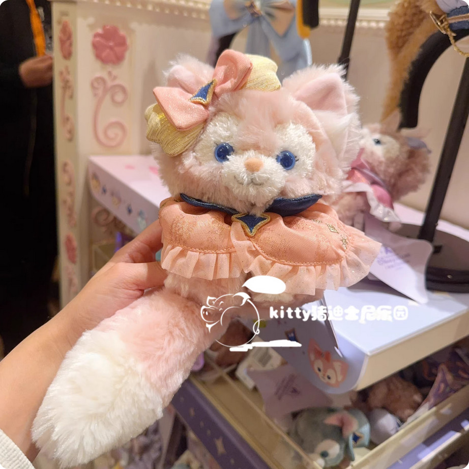 2026 Shanghai Disneyland Duffy Bear Wrist Plush doll Bracelet 10th Anniversary