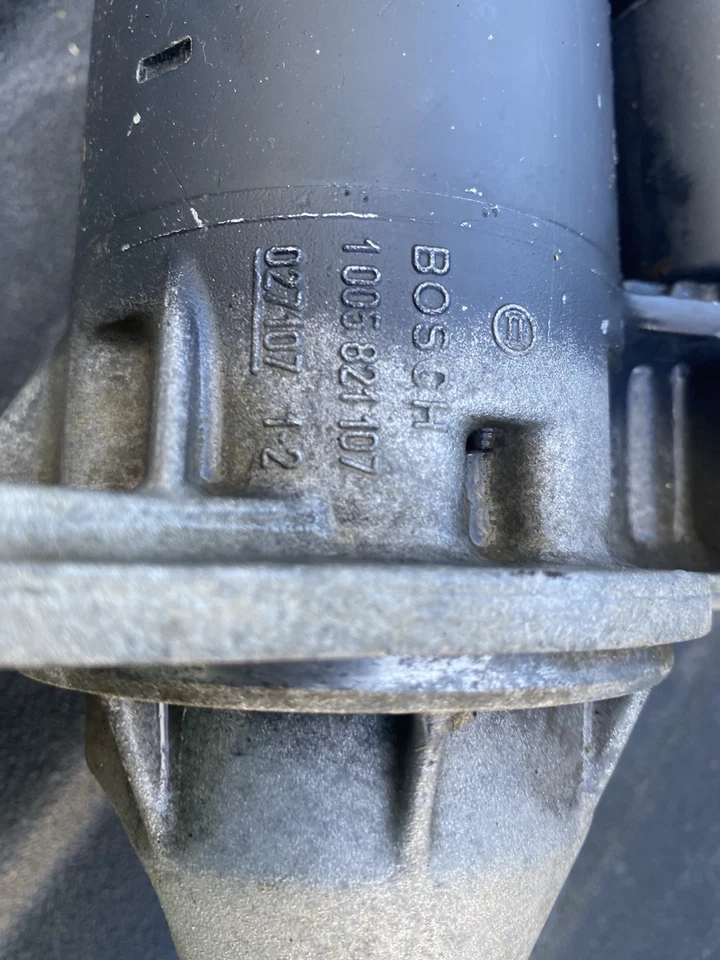 1989 - 1997 Jaguar XJ6 XJS 4.0L Starter Motor  Bosch 1005821107 X300  OEM - Image 2 of 4