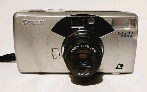 Canon ELPH 260Z analoge Kleinbildkamera 30-60 mm Zoomobjektiv - getestet & funktionsfähig - Bild 3 von 10