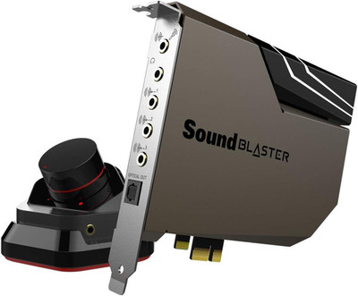 Sound Blaster AE-7 Hi-Res Internal Pcie Sound Card, Quad-Core Processor, 127Db D