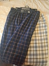 2 Pairs Men s Lounge Sleep PJ Pants Micro Fleece Extra-larg Pajamas Sleepwear