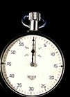 Vintage HEUER Stopwatch Unbreakable Mainspring, Stop Watch, 7 Jewels - Works