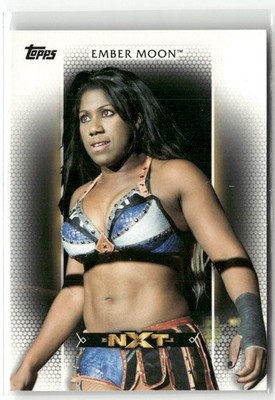 2017 Topps WWE Women's Division #R-5 Ember Moon NXT Wrestling Card
