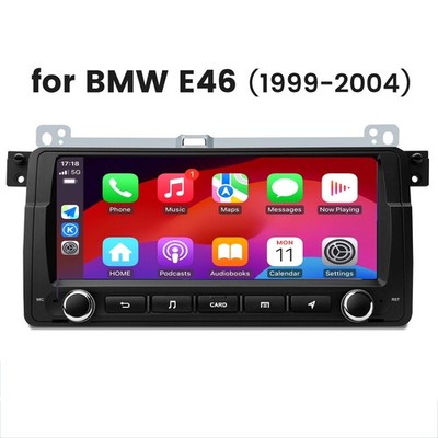 8''2+32GB Carplay Android13 Autoradio Für BMW E46 3er 1998-2006 GPS Navi RDS DAB+