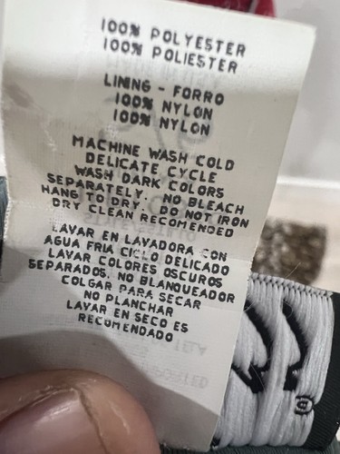 All That Jazz Vintage schwarz Blumen ärmellos Maxikleid 5/6 USA - Bild 8 von 8