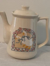 Vintage International China Marmalade Tea/coffee Pot  With Lid 