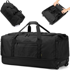 170L Extra Large Baseball Bag with Wheels Gym Duffle Softball Catchers Coach Tea