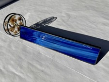 Vintage Handmade Stained Glass Copper Brass Kaleidoscope Signed Steven D Bland