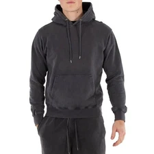 Colorful Standard Classic Organic Hoodie In Faded Black