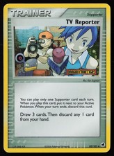 TV Reporter [Reverse Holo] #82 Dragon Frontiers Pokemon Card on eBay