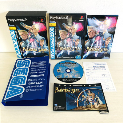 PS2 PHANTASY STAR Generation 1 Sega Ages 2500 Limited Playstation 2