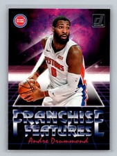 Andre Drummond 2018-19 Donruss #9 Franchise Features Detroit Pistons