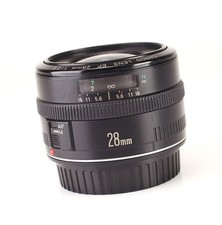 Canon EF 28mm F2.8 Prime Autofocus Lens  Rear Lens Cap