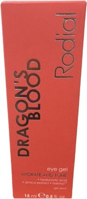 Rodial Dragon's Blood Hydrating Toning Eye Gel Hyaluronic Acid Arnica 15ml