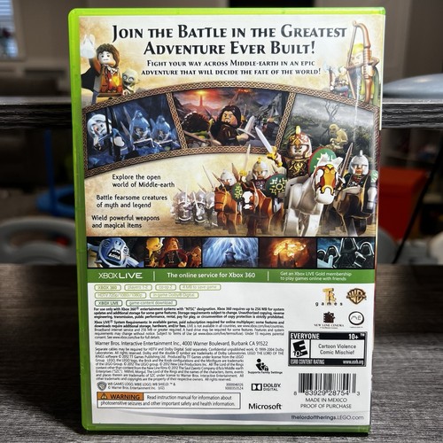 Lego Lord Of The Rings Xbox 360 Video Game - Demo Disc Not For Resale - Tested - Picture 6 of 8