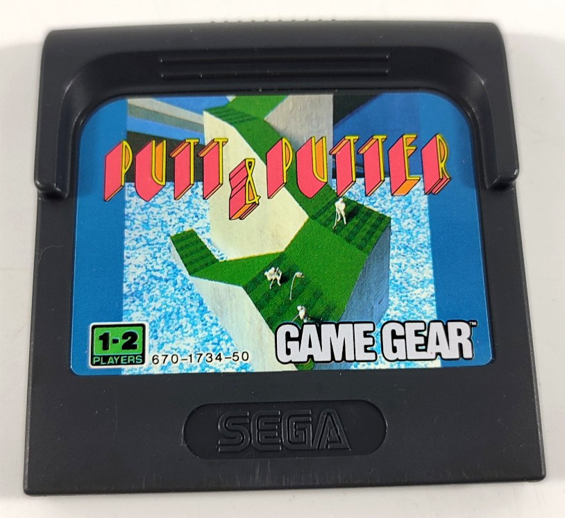 Jeu Sega Game Gear en loose  Putt & Putter  TBE  Envoi rapide et suivi