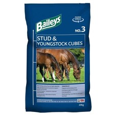 HORSE FOOD - Baileys No.3 Stud Cubes 20kg 1.29 per kilo