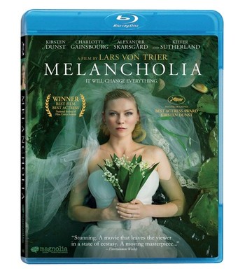 Melancholia (Blu-ray) Kirsten Dunst Charlotte Gainsbourg Kiefer Sutherland