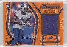 2020 Certified New Generation Jerseys Mirror Orange /299 Gabriel Davis #38 0v0