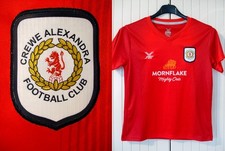 Crewe Alexandra Home football Shirt season 2019-20 size is 8 Child