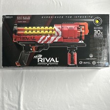 NERF Gun ARTEMIS XVII-3000 RED RIVAL with 30 Foam Ammo Balls Factory Sealed DS