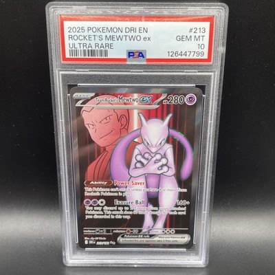 2025 POKEMON DRI EN-DESTINED RIVALS ULTRA RARE TEAM ROCKET'S