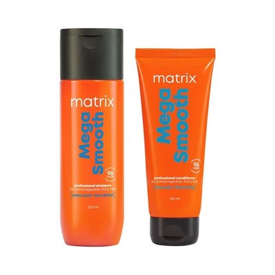Matrix Mega Smooth Shampoo and Conditioner Combo (200 ml +100ml)