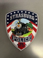 Strasburg PA Police Train Patch
