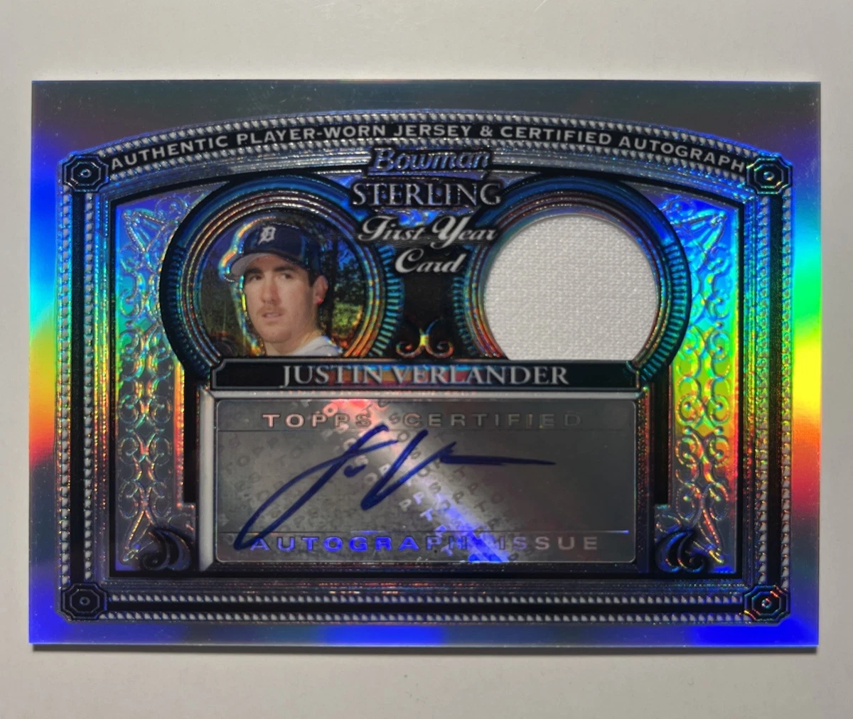 Justin Verlander Autographed Baseball Cards for sale | eBay
