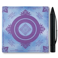Wintogo Anti Slip Mahjong Mat 31.5 inches x x 0.78 inches, Blue 
