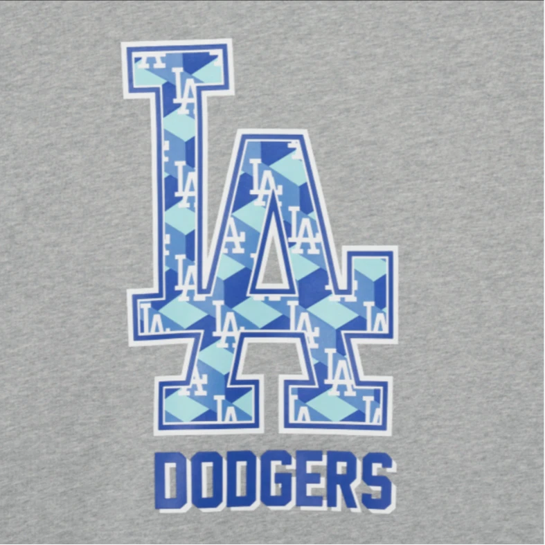 Letter Logo American Retro Print Pullover Long Sleeve Sweatshirt Unisex Gray