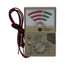 2X(Batterietester mit Messger&auml;t Elektrischer Spannungstester f&uuml;r AA AAA CDN9974