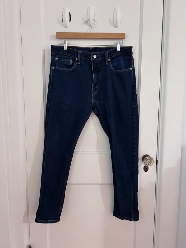LEVI Mens/Unisex Jeans Denim 512 Slim Taper W36 L30 GOOD